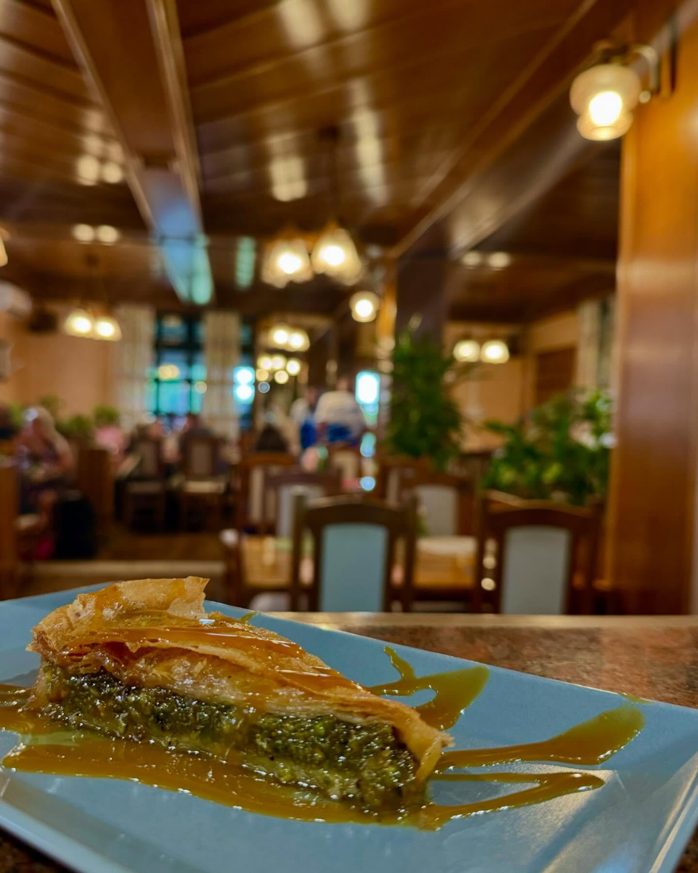 Interijer restorana, atmosfera